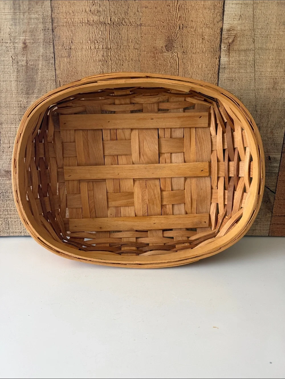 Woven Decorative Basket - Natural Brown